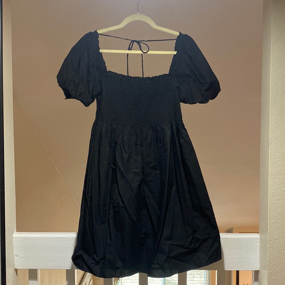 Nap Dress Athena - Black Dot